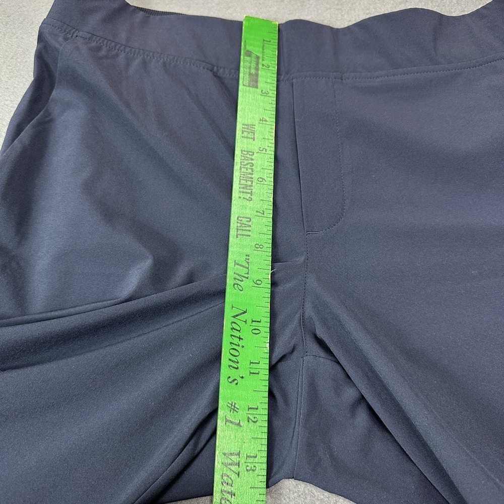 Athleta Brooklyn Ankle Pants Navy Size 10 Travel Casual Pull On Athletic Workout - Picture 6 of 10